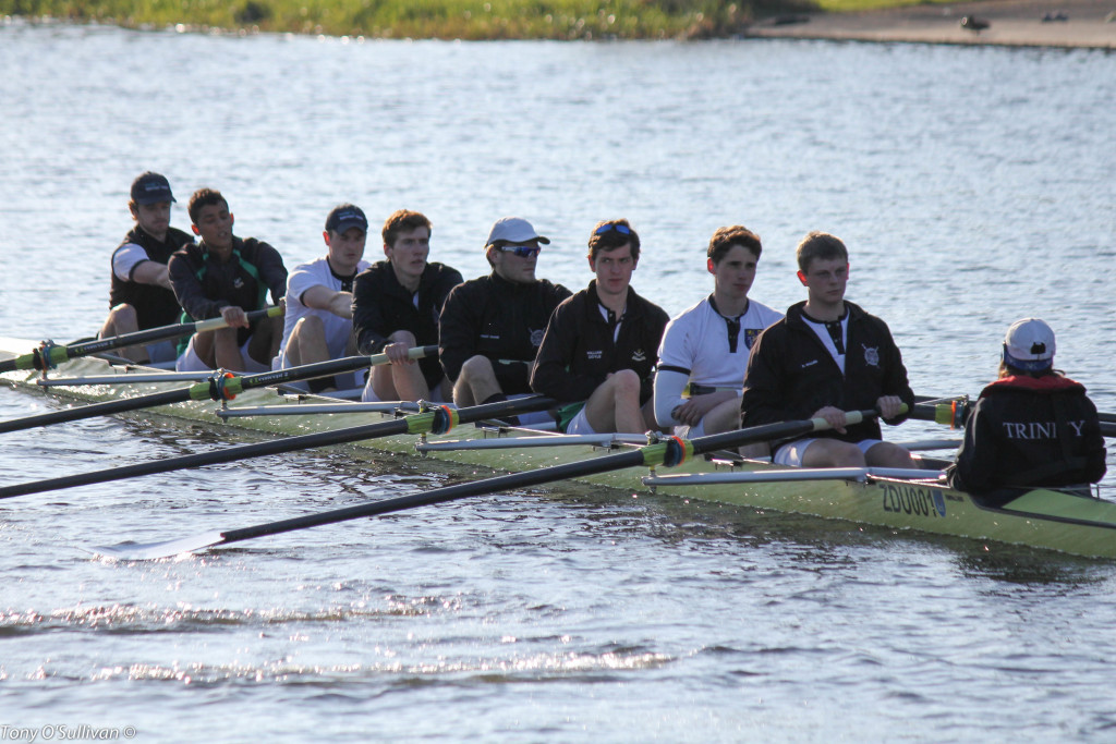 The Intermediate Eight on their way to the start